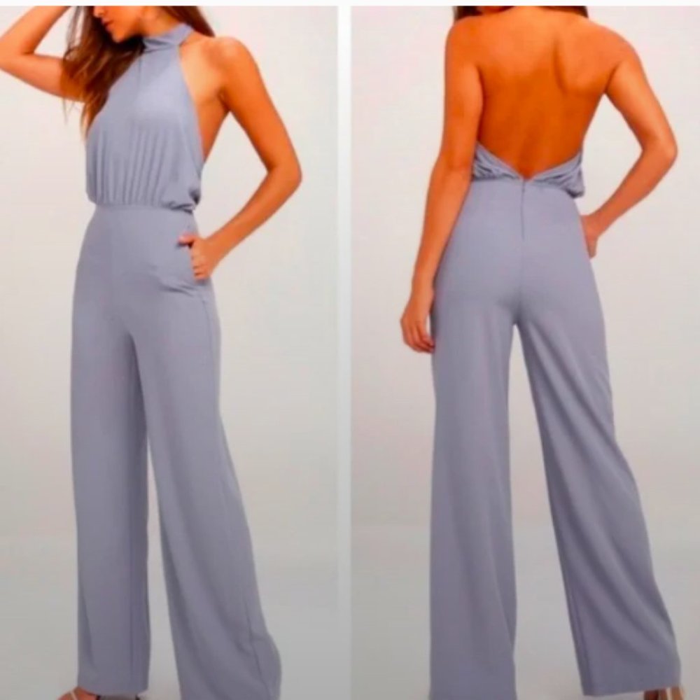 NWT Lulus Moment for Life Lavender Jumpsuit